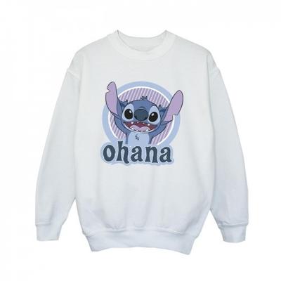 Boys Lilo And Stitch Ohana Circle Sweatshirt