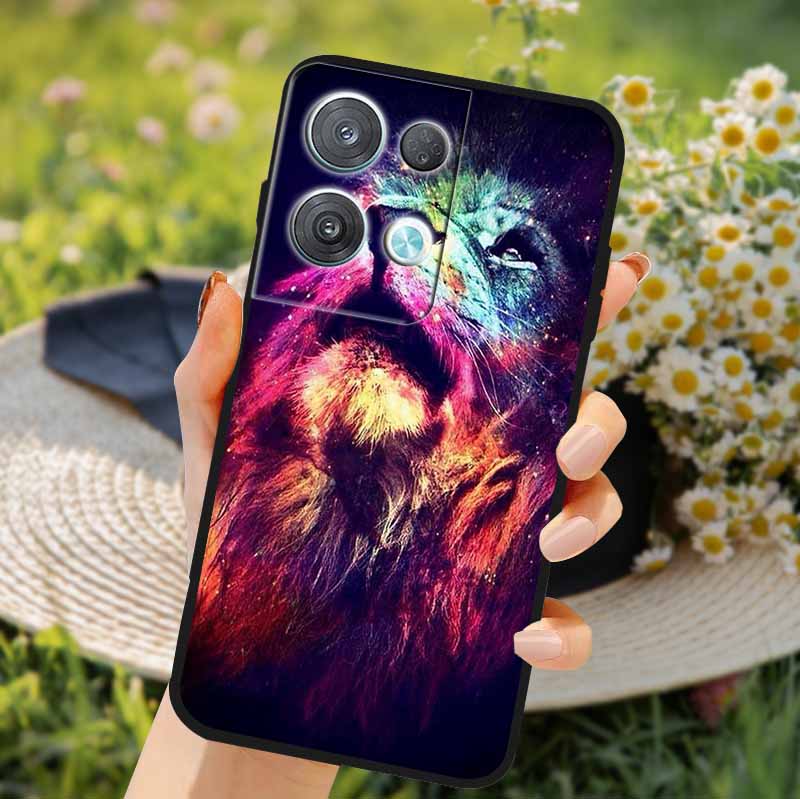 For OPPO Reno 8 Pro 5G Cases Fashion Soft Silicone TPU Shockproof Back Covers For OPPO Reno8 Pro + Plus Phone Case Protect Couqe