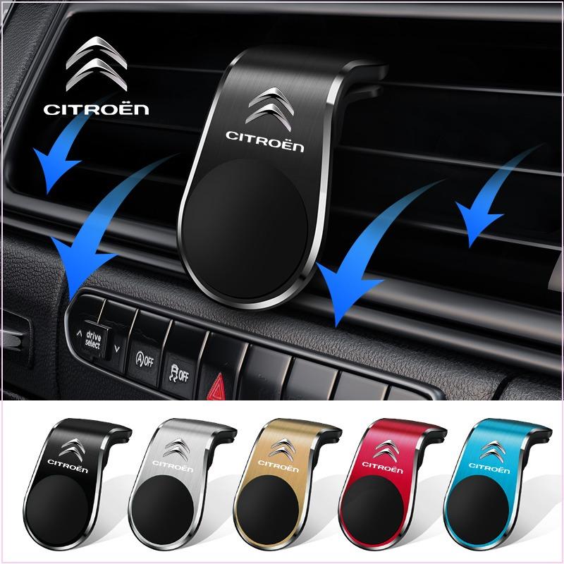 Car Magnetic L-shaped Car Dedicated GPS Phone Holder Emblem for Citroen Cactus Picasso C4 C3 C5 C1 C2 Berlingo Celysee