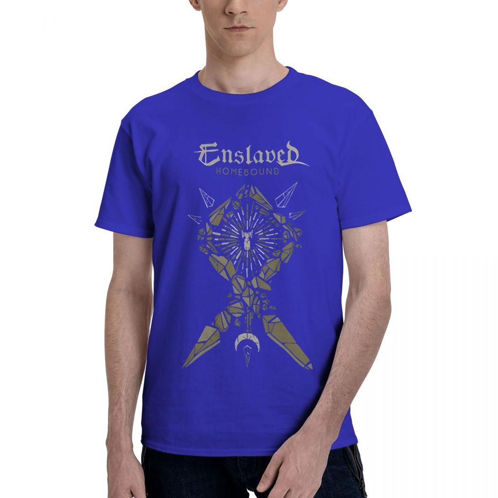 Enslaved Homebound 100% Baumwolle Lässige Atmungsaktive Bequeme Oberteile Neue Geschenke Und T-Shirts Herrenkleidung