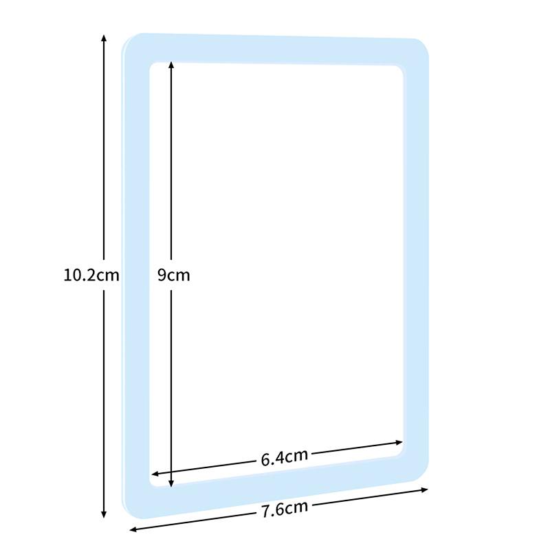5Pcs Hard Edged Card Sleeve Protective Shell Plastic Material Card Sleeve Anti Fall Protective Shell Providing Protection
