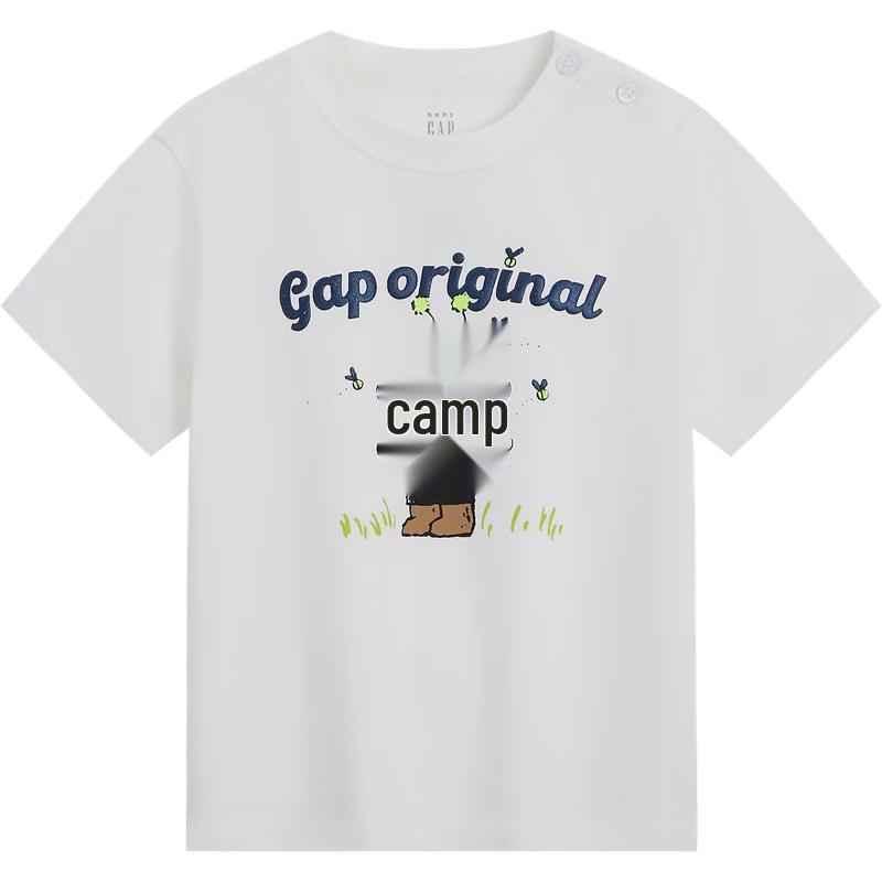 GAP Boy s Bear Print Short-Sleeve T-Shirt 100/52