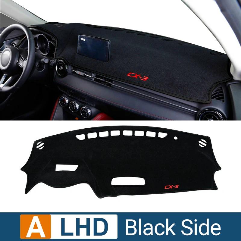 

Чехол на приборную панель автомобиля, защитный коврик от света, анти-УФ-излучения для Mazda CX-3 CX3 CX 3 2014 2015 2016 2017 2018 2019 2020 2021 2022 2023