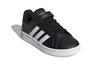 Adidas Neo GRAND COURT Breathable Low top Kids' Skateboarding Shoes Black White Kids' EF0108
