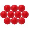 10Pcs/Lot Soft Indoor Practice Pu Yellow Golf Balls Training Aid Drop Shipping Wholesale Gift For Golfers