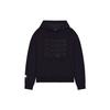 WE11DONE Ss22 Gel Print Water-Resistant Hooded Sweatshirt Unisex Sweatshirt Black WD-TH1-22-687-U-BK