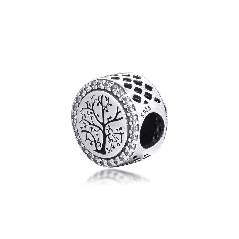 Fits European Charm Bracelet Genuine 925 Sterling Silver Grandma Beads for Women DIY Jewelry Making Kralen Berloques