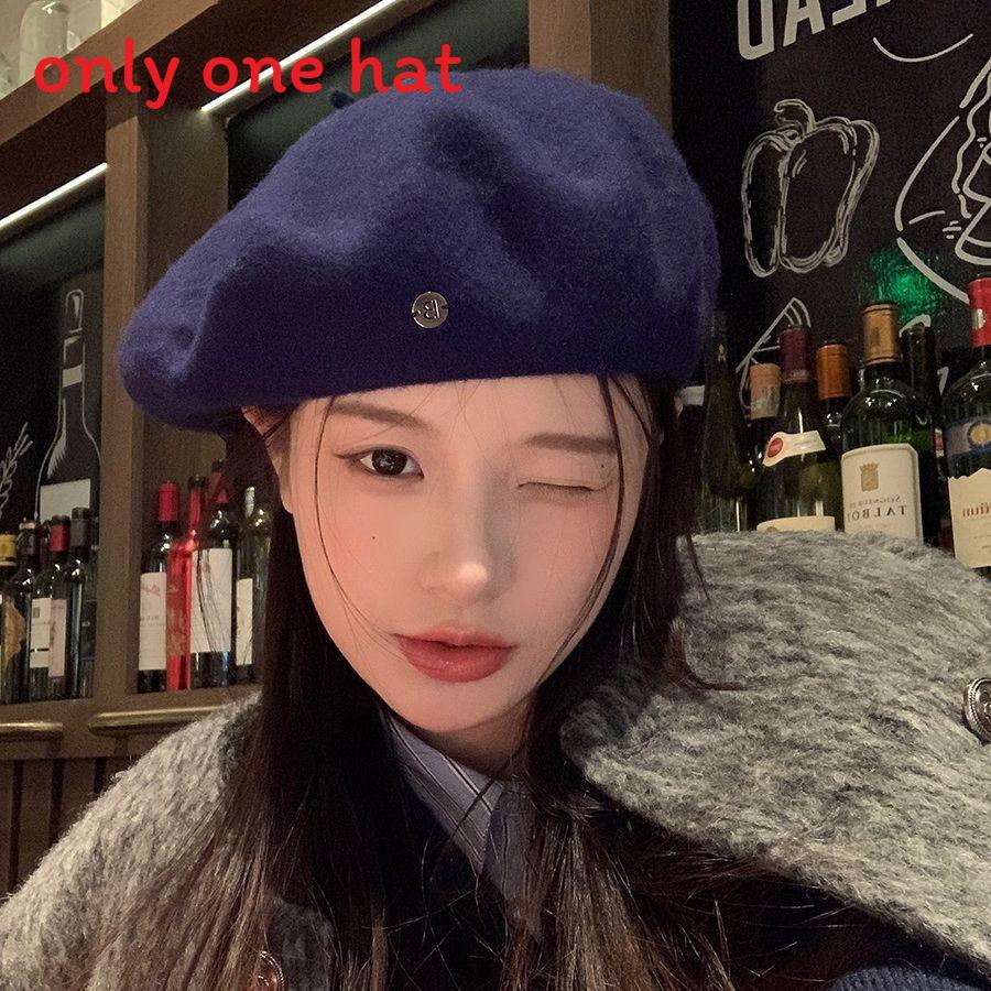Wool Beret Hat For Women Autumn Winter Warm Fashion Casual Stylish Office Girl