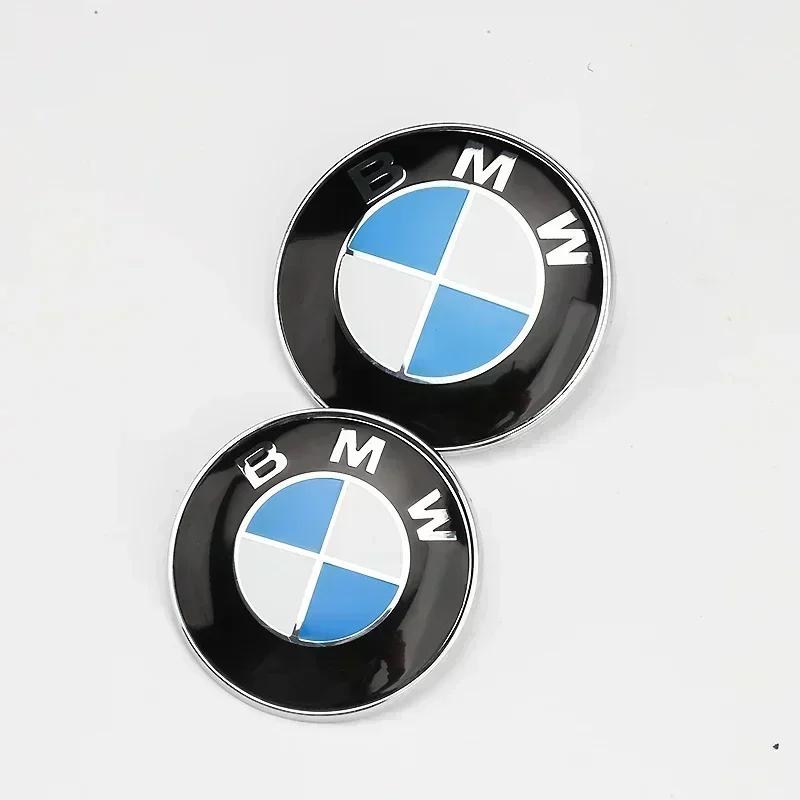 Emblema Logo Auto 74mm 82mm Distintivo Posteriore per Bagagliaio per BMW E46 E39 E87 E90 E28 E53 E30 E60 E34 E36 E61 E62 E70 E91 E92 Accessori Auto