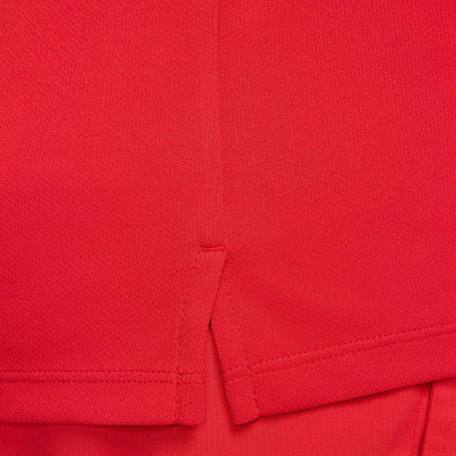 

Nike Loose Fit Crew Neck Short Sleeve T-Shirt With Brand Logo Men Tops University-Red DV9315-657 M