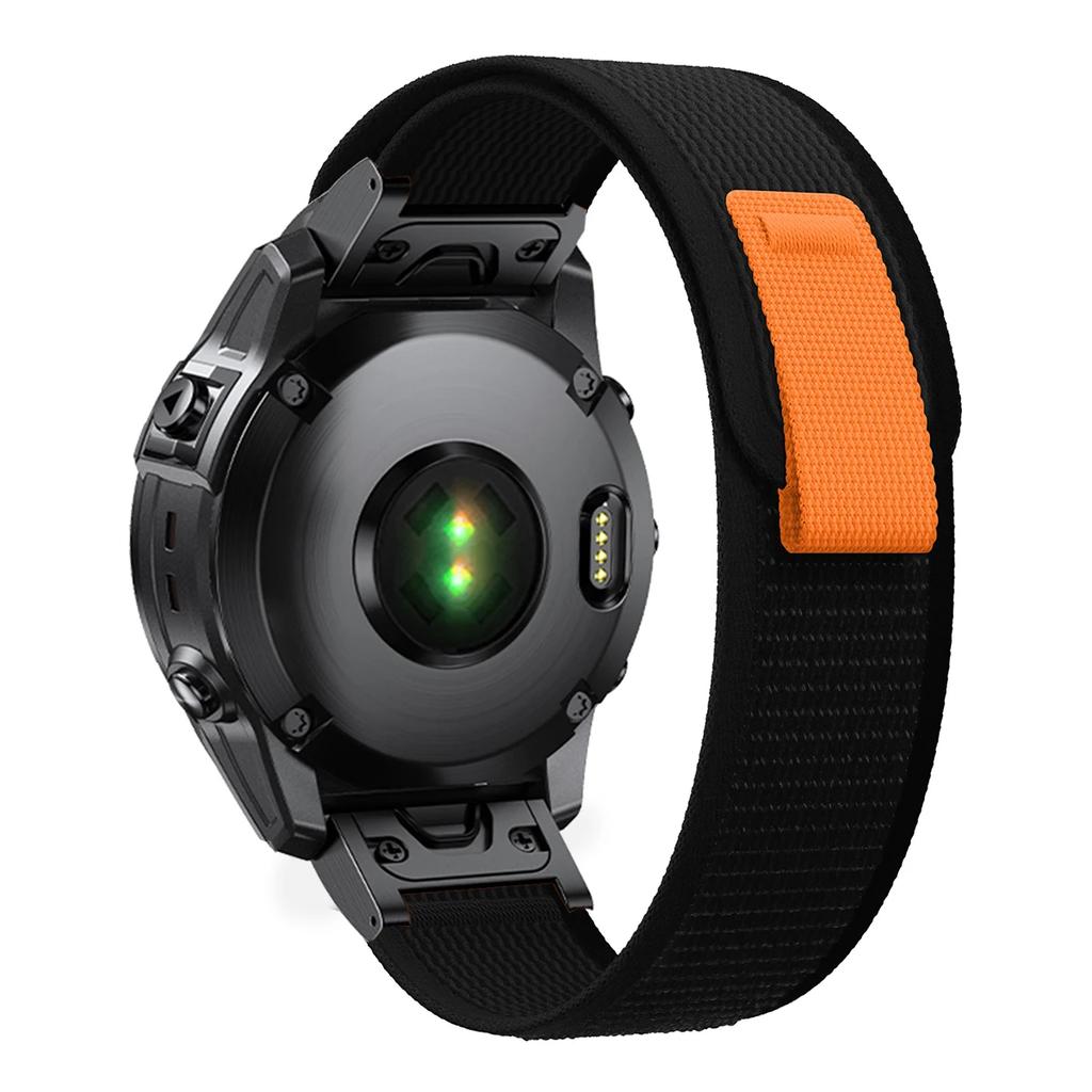 22mm 26mm Nylon Loop Strap for Garmin Fenix 8 51mm 7X 7 Pro Fenix 6X 6 5X 5Plus Tactix 7 High Smartwatch Band Forerunner 965 945