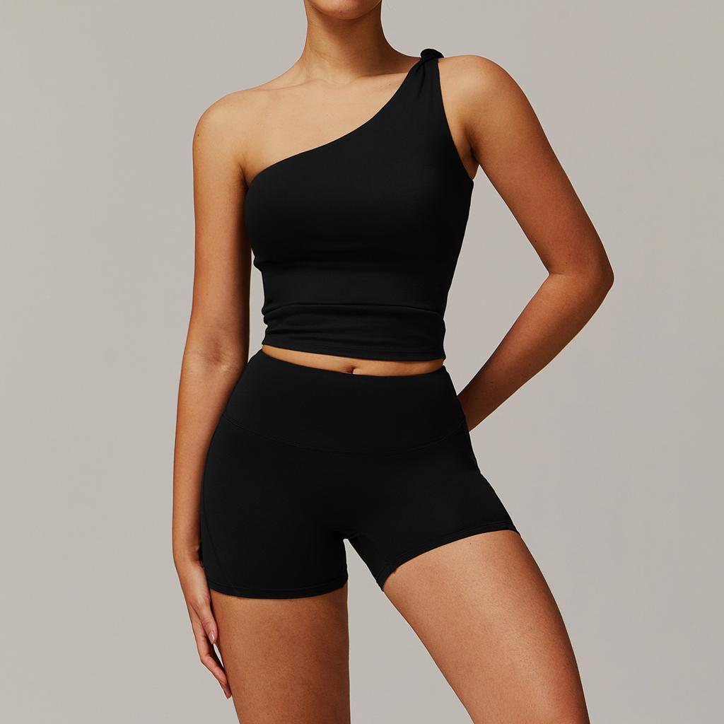 JYL Brushed Yoga Set Casual Comfortable Running Outfit