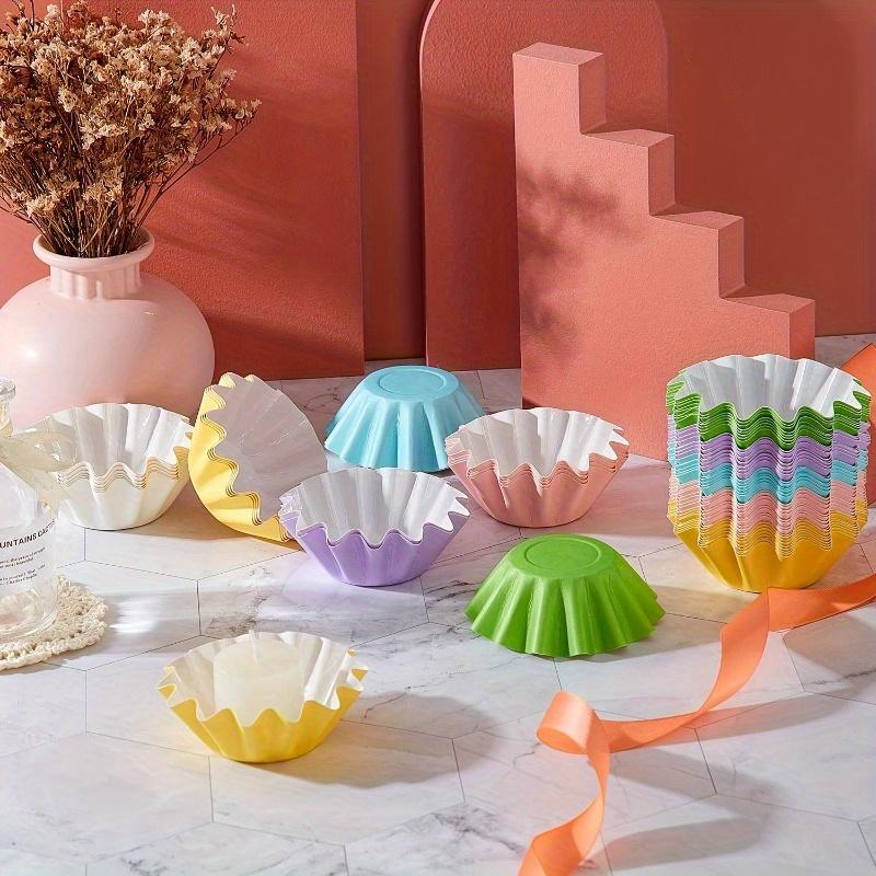 100pcs Wax Melt Liners Reusable Wax Warmer Leakproof Candle Warmer Liners Wax Tray for Scented Wax, Electric Wax Warmers Pluggable Wax Melter