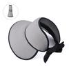 8480 Summer Sun Protection Visor Fashion Big Brim Empty Top Hat Children's Outdoor Foldable Beach Straw Sun Hat