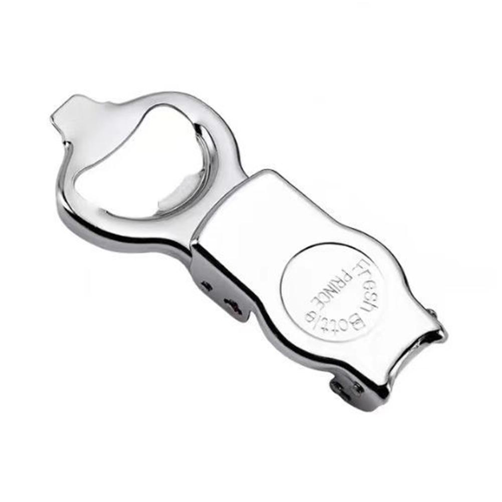 Stainless Steel Bottle Opener Foldable Bottle Stopper Soda Can Opener Multifunctional for Kitchen Restaurant Party