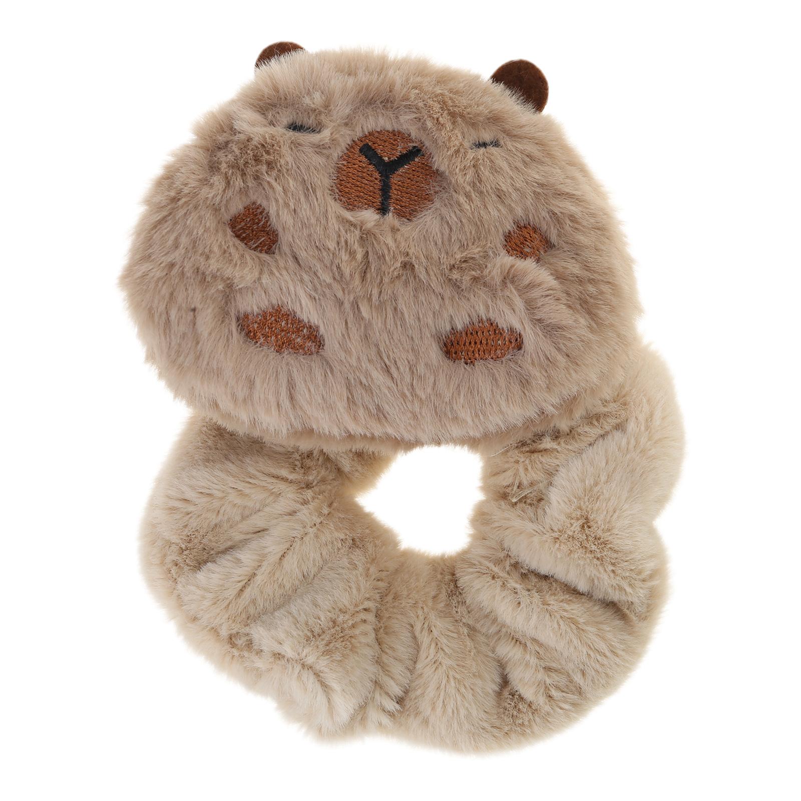 

Веселий реквізит для фотокабінки Капібара Пухнаста заколка для волосся Гумка для волосся Головний убір для вечірки Весела гумка для волосся для музичних фестивалів L