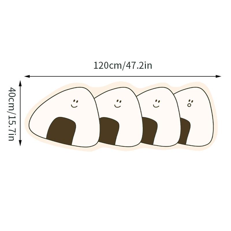 Cartoon Küche Lange Teppiche Unregelmäßige Fußmatte Teppiche für Wohnzimmer Saugfähige Eingangsfußmatte Küchenteppich Fußmatte alfombra
