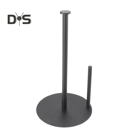 Countertop Paper Towel Holder Tissue Rack with Anti-Slip Weighted Base Sturdy Kitchen Construction Roll Holder Paper Rack