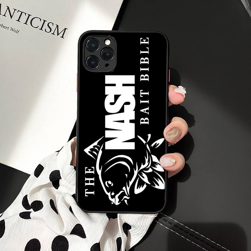 Nash Fishing Art Phone Case for iPhone 11 12 13 Mini Pro XS MAX 8 7 6 6S Plus X 5S SE 2020 XR Case
