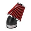 Air Filter 45 Degree Engine Bend Cone Tuning Cleaner 48mm Inner Diameter for Motorcycle ATV Pit