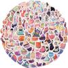 100Pcs/Set Magic Bottle Art Mini Stickers DIY Fashion Mixed Waterproof Doodle Decals Stickers