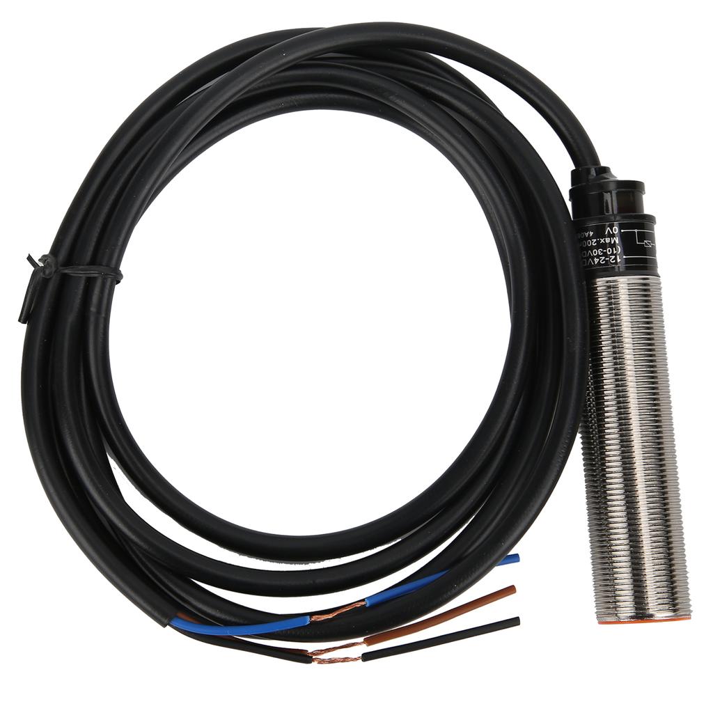 BERM Proximity Switch 3‑Wire Cylindrical Detection Sensor Controller PRL18 5DP 10 30VDC