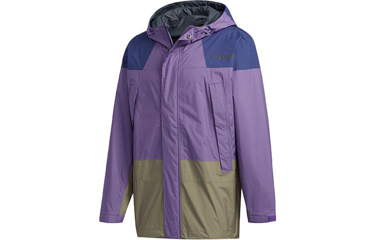 Adidas Jackets Men's Technology Purple Hooded Moderate Other FN0832