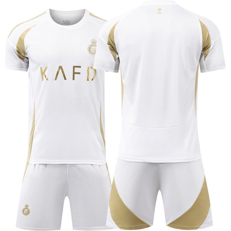 

2425 Riyadh Victory Second Away Football Jersey No. 7 C Ronaldo 10 Mane Adult Children s Men s Women s Set 18-yard