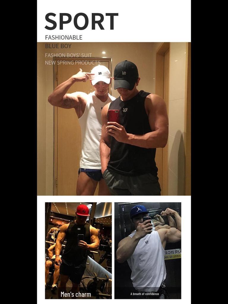Men's Quick-Dry Sleeveless Vest & Loose Fit Sports T-Shirt - Trendy Plus Size Basketball Training Apparel