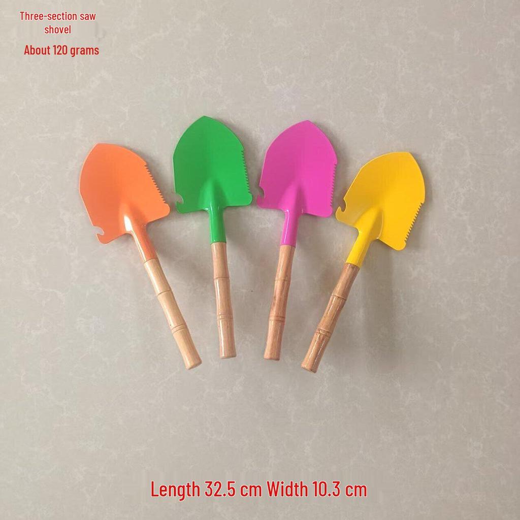 Seashore Gardening Tool Set: Shovel, Hoe, Rake for Planting Flowers & Succulents – Durable High Hardness Tools