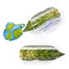 Silicone Leaf with Tunnel Suction Cup for Fish Tanks Resting Leaves Colorful Plant Decoration for Fish Tanks Ornaments