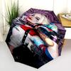Harley Quinn Graffiti Art Folding Umbrella 8 Paraphenoid Bones Durable Outdoor Printing Light