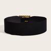 Wind Ladies Wide Belt Retro Elastic Elastic Waist Seal Dress Waist Decoration