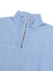 PSSHOPPER [2 Pack] Pigment Washed Cool Half-Zip Shorts Set [Sky Blue]