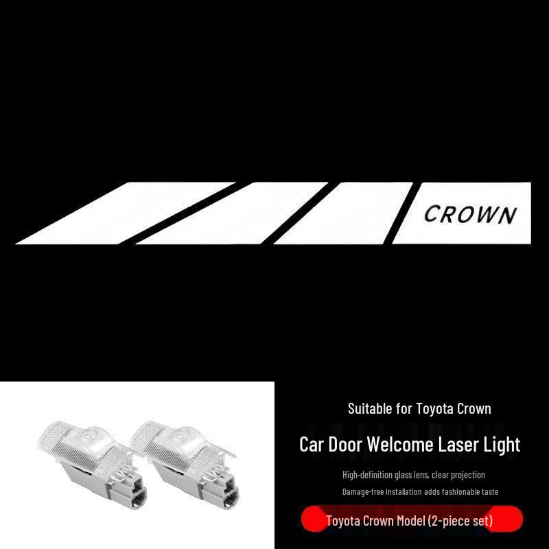 Toyota Camry Dual Lens Projection Ambient Door Light Modification