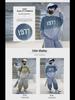 Boys' 2023 Gradient Street Style Sports Suit - Spring/Autumn Sweater