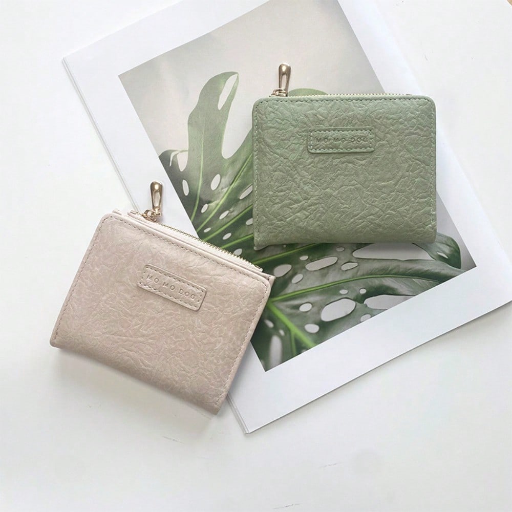 Korean Version Retro Folding Wallet Mori Retro Buckle Change Purse