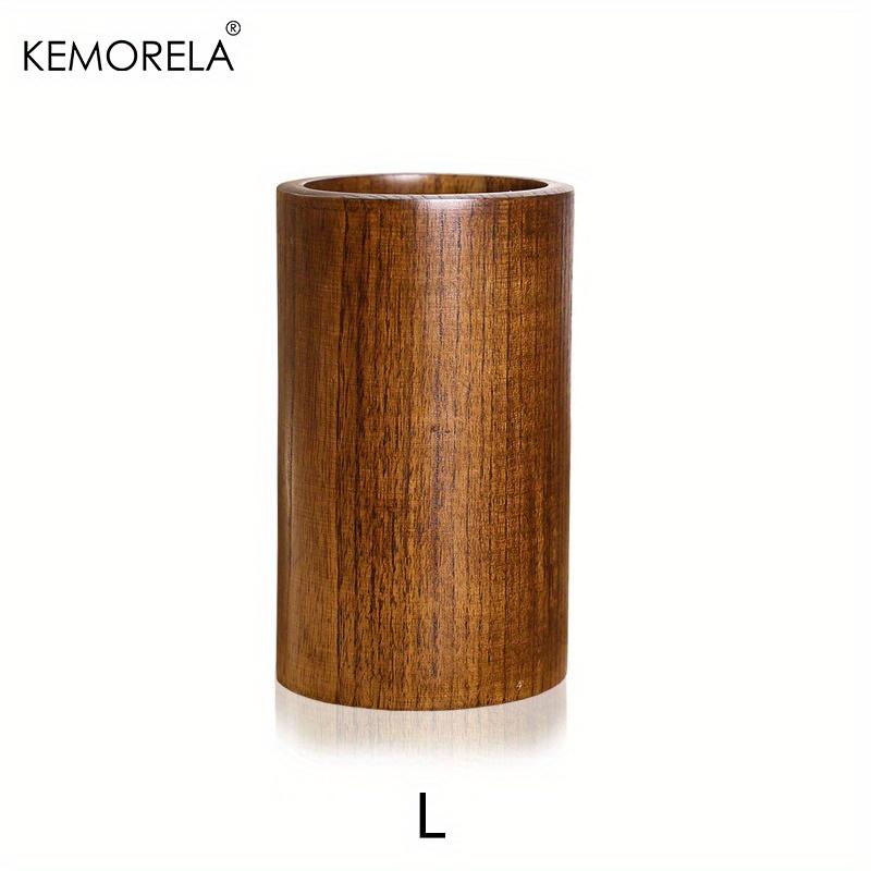 1PCS Wooden Chopsticks Holder - Bamboo Utensil Storage Organizer for Drawer Natural Kitchen Counter Desk Tableware Tools Stand