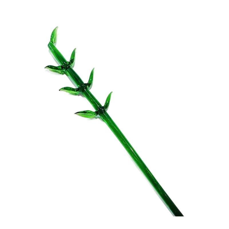 

Заколка для волос Панда из стекла ручной работы, традиционное ремесло, культурное украшение для домашнего декора и аксессуары в старинном стиле