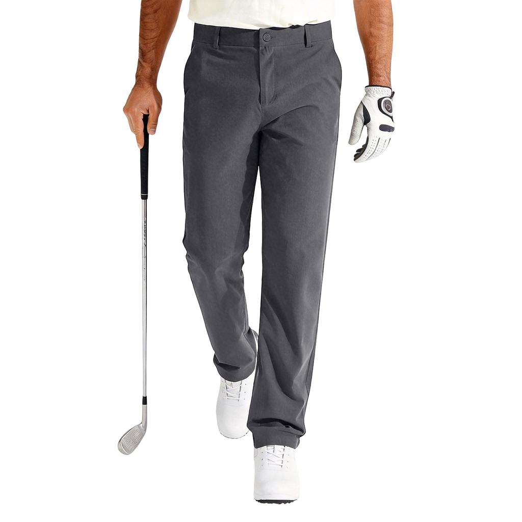 Men's Classic Straight Fit Pants Comfortable Everyday Trousers Suitable for Work Father Day Gifts Versatile Style