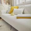 Chenille Sofa Cushion Simple Modern Solid Color Sofa Cover Four Seasons Universal Non-Slip Cushion Full Cover Cloth