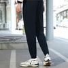 Men's Elastic Waist Sportswear Cuffed Sweatpants - Casual Spring/Autumn Long Pants