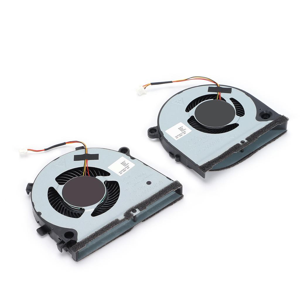 Cooling Fans 4‑Pin Low Noise CPU GPU Computer Fans for DELL Inspiron Game G3 G3‑3579 3779 G5‑15 5587