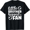 Little Brother Soccer Brother Of A Soccer Player Soccer Bro T-Shirt