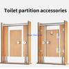 31GJ Toilet Indicating Lock Bathroom Toilet Lock Privacy Partition Door Lock Latches