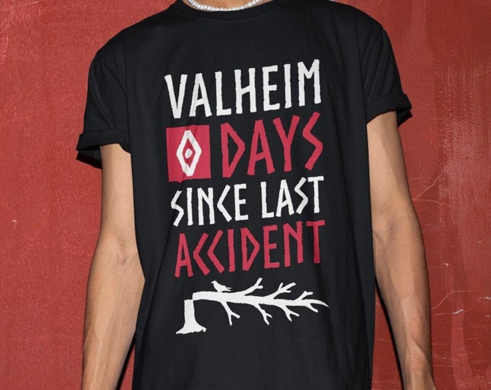 Valheim Shirt, The Bees Are Happy, Black T-Shirt, Valheim Game, Viking T-Shirt, Valheim Gift, Valhalla meme, Odin clothing, Nordic, Gamer M