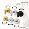 Stainless Steel No-Drill Suction Cup Hook for Bathroom Walls