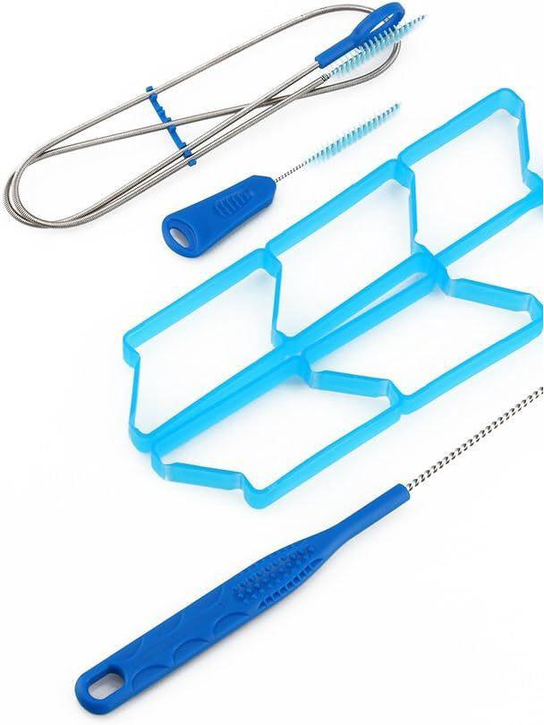 Outdoor-Wasserblase Reinigung 4-teiliges Set: Düse, Rohr, Feder und Bürste
