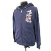 CAPTAIN SANTA Sweat Zip Hoodie Navy Size S Men Japanese Official(USED)