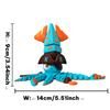 Funny 3D Printing Octopus Toy Statue Simulation Ocean Animal Octopus Model Joint Movable Decompression Children Toy Gift